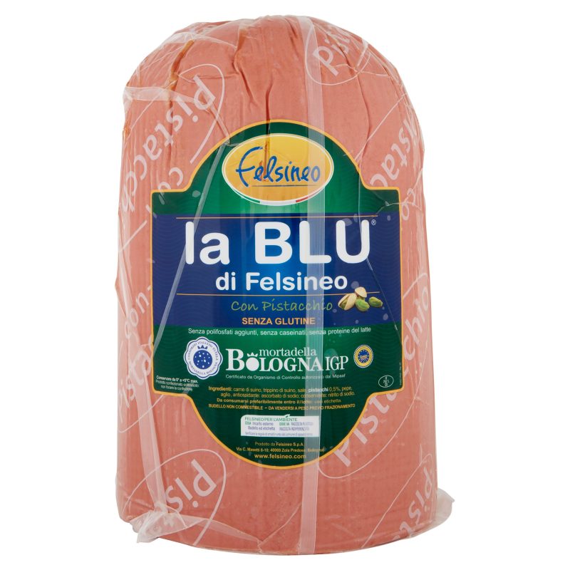 Felsineo la Blu di Felsineo con Pistacchio mortadella Bologna IGP