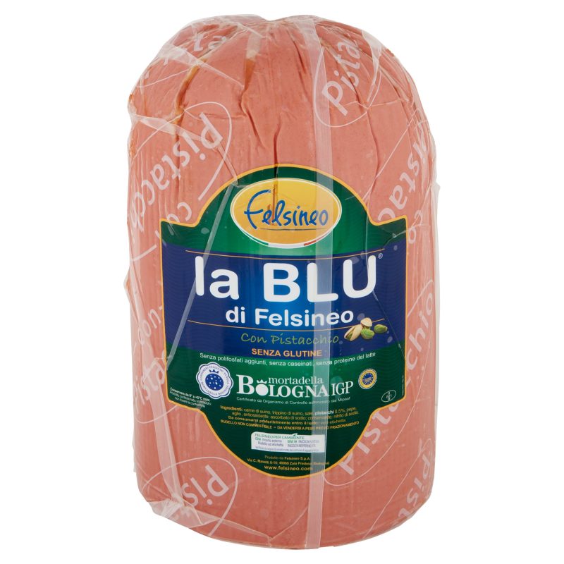Felsineo la Blu di Felsineo con Pistacchio mortadella Bologna IGP