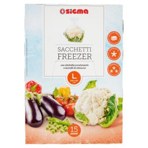 Sigma Sacchetti Freezer L 29×42 cm 15 pz