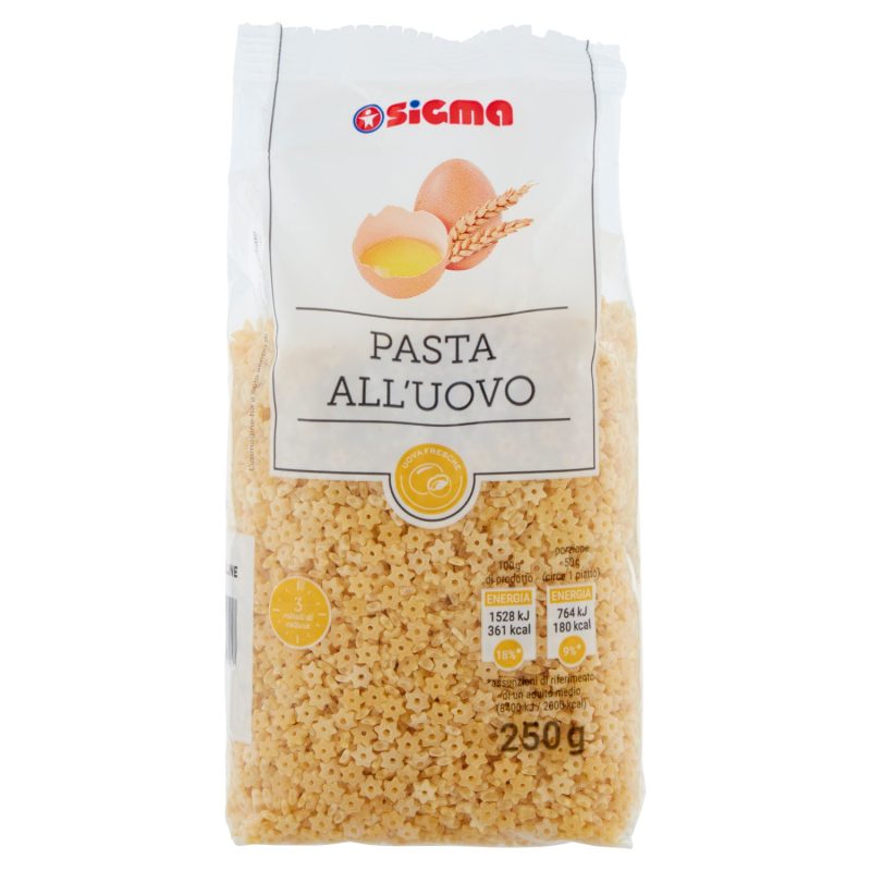 Sigma 22 Stelline Pasta all'Uovo 250 g