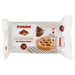 Sigma Crostatine nocciola e cacao 6 x 40 g