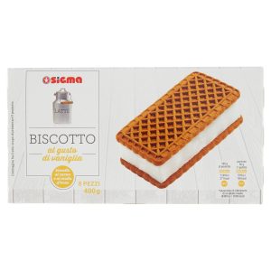 Sigma Biscotto al gusto di vaniglia 8 x 50 g