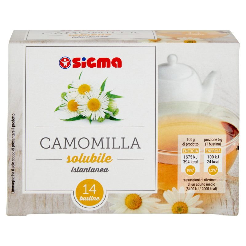Sigma Camomilla solubile istantanea 14 x 6 g