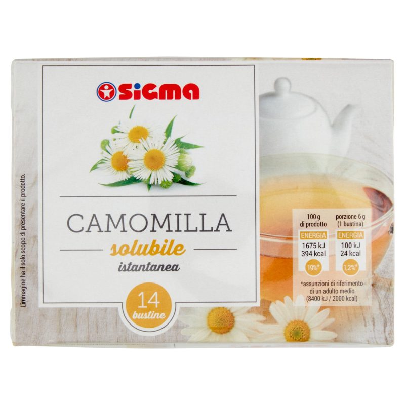 Sigma Camomilla solubile istantanea 14 x 6 g