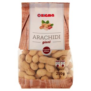Sigma Arachidi giant in guscio tostate 250 g