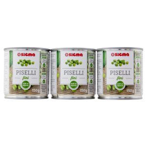Sigma Piselli fini 3 x 150 g