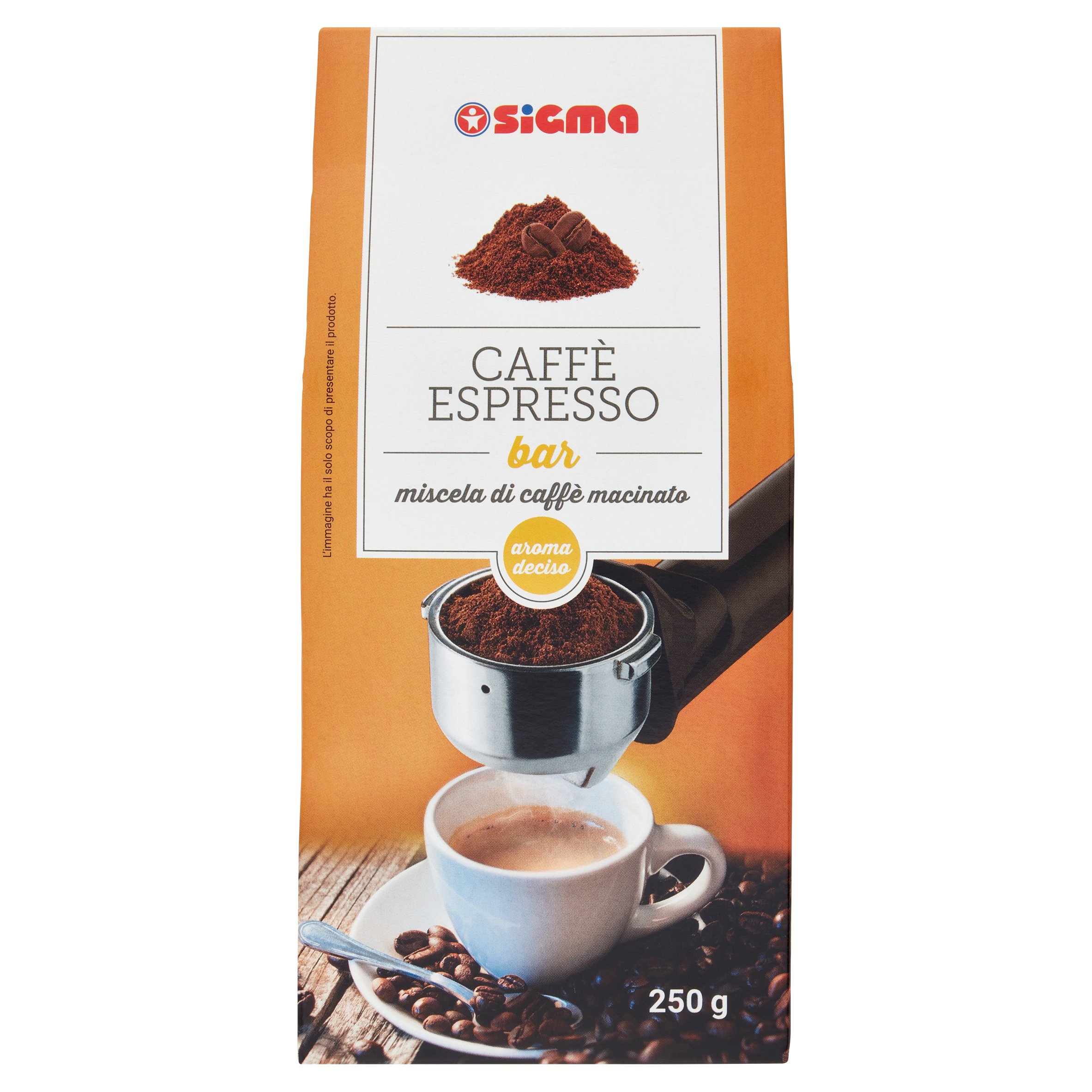 Sigma Caffè Espresso bar miscela di caffè macinato 250 g - SuperSIGMA