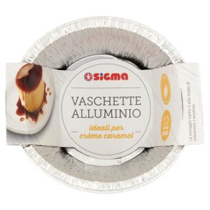 Sigma Vaschette Alluminio 12 pz