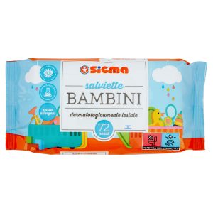 Sigma salviette Bambini 72 pz