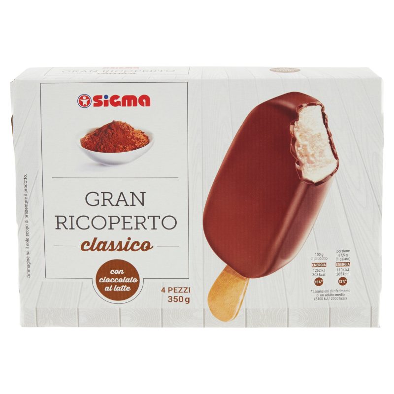 Sigma Gran Ricoperto classico 4 x 87,5 g
