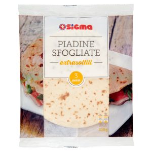 Sigma Piadine Sfogliate extrasottili 3 x 110 g