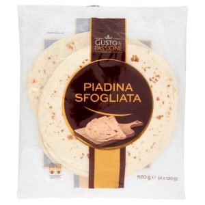 Gusto & Passione Piadina Sfogliata 4 x 130 g
