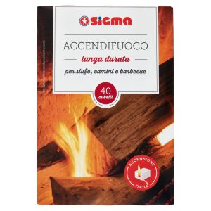 Sigma Accendifuoco lunga durata 40 pz
