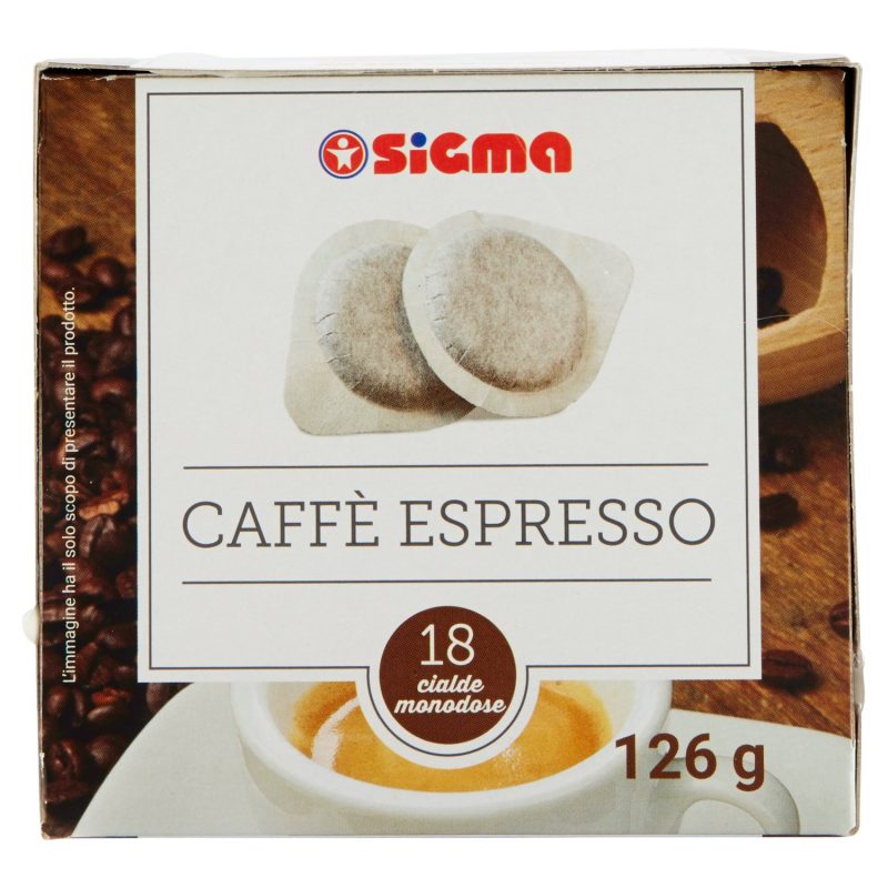 Sigma Caffè Espresso 18 Cialde 126 g
