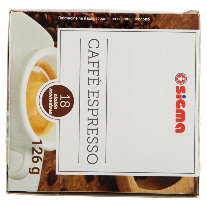 Sigma Caffè Espresso 18 Cialde 126 g