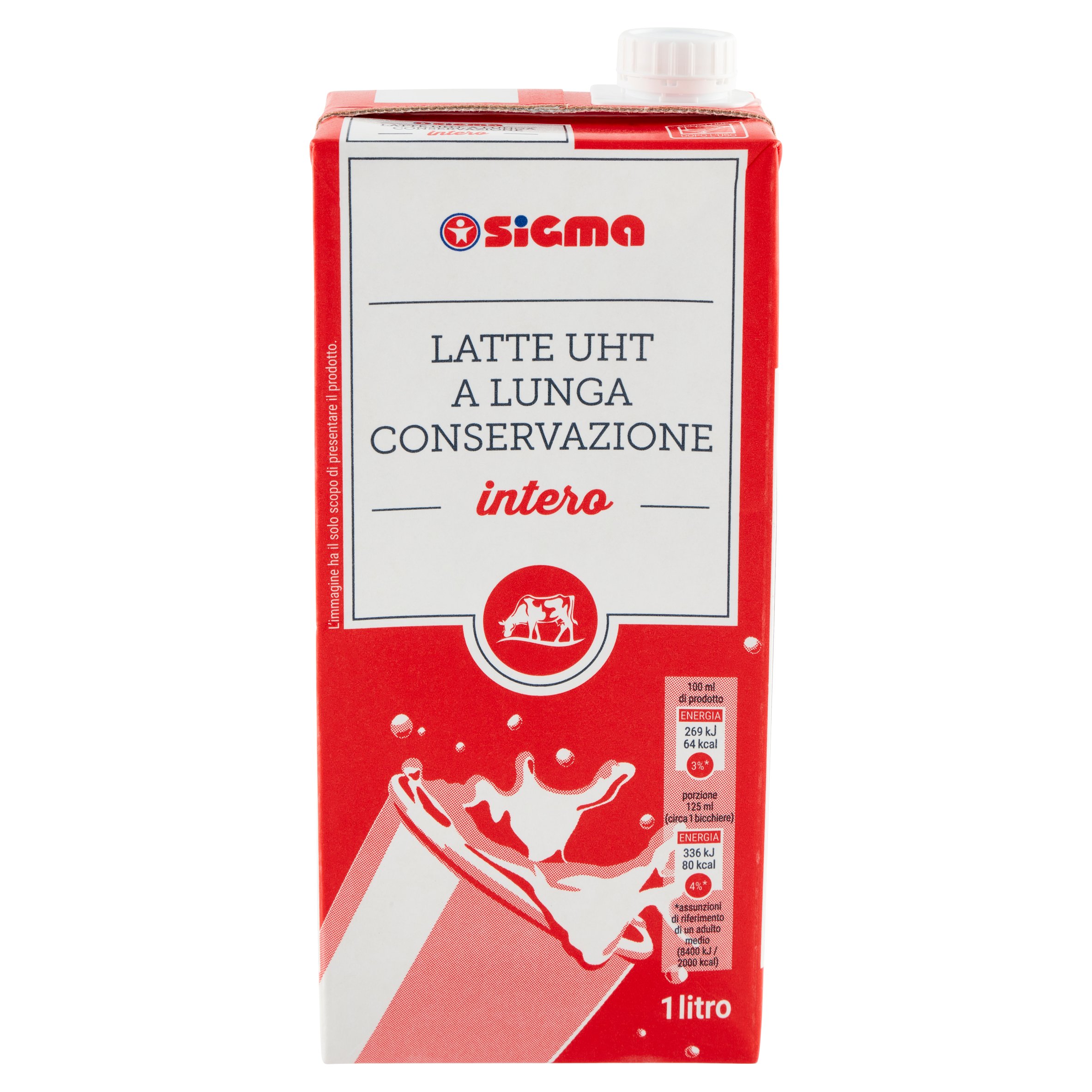 Sigma Latte UHT a Lunga Conservazione intero 1 litro - SuperSIGMA