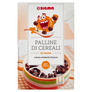 Sigma Palline di Cereali al cacao 375 g