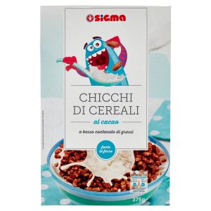 Sigma Chicchi di Cereali al cacao 375 g