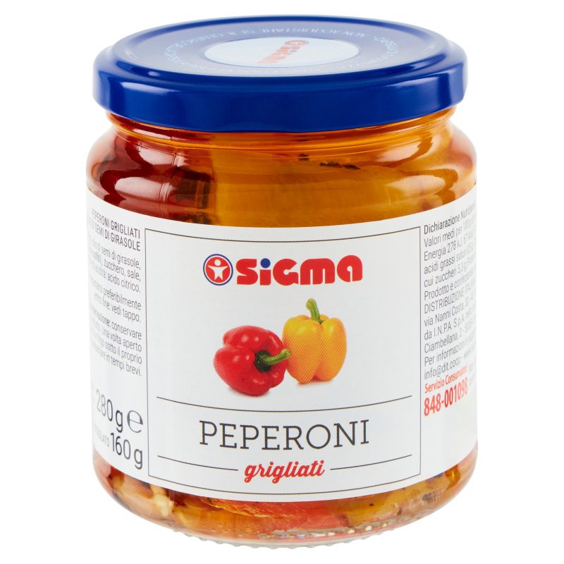 Sigma Peperoni grigliati 280 g