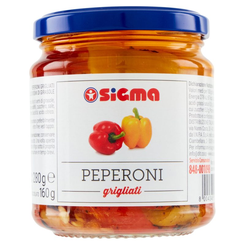 Sigma Peperoni grigliati 280 g