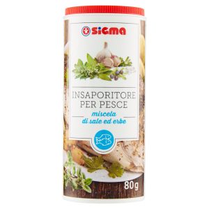 Sigma Insaporitore per Pesce miscela di sale ed erbe 80 g