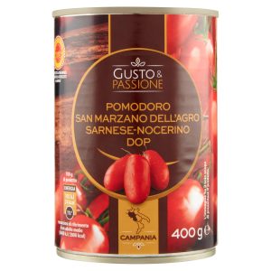 Gusto & Passione Pomodoro San Marzano dell’Agro Sarnese-Nocerino DOP 400 g