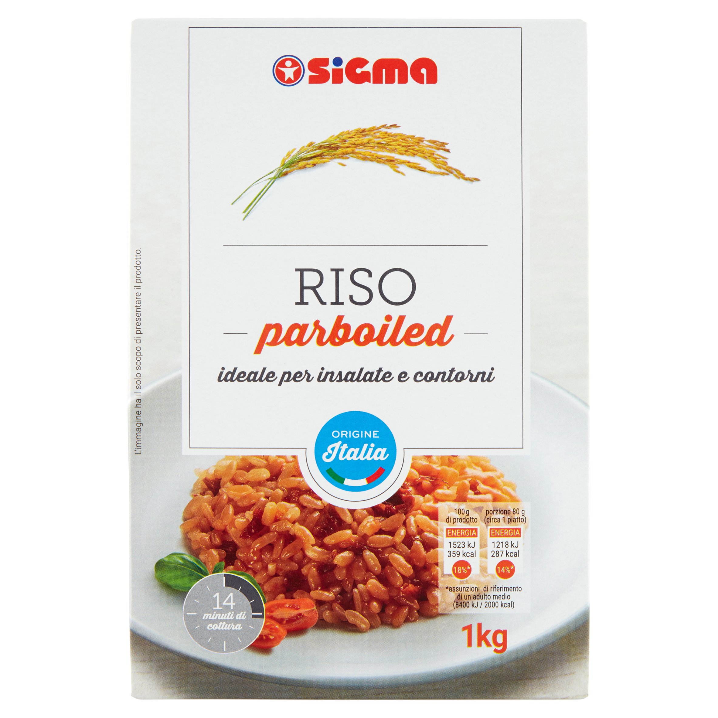 Sigma Riso parboiled 1 kg - SuperSIGMA