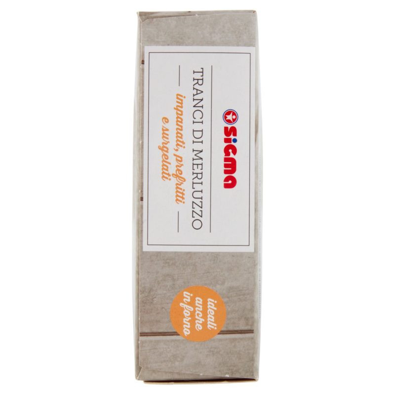 Sigma Tranci di Merluzzo impanati, prefritti e surgelati 400 g