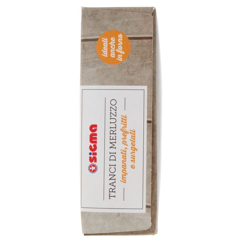 Sigma Tranci di Merluzzo impanati, prefritti e surgelati 400 g