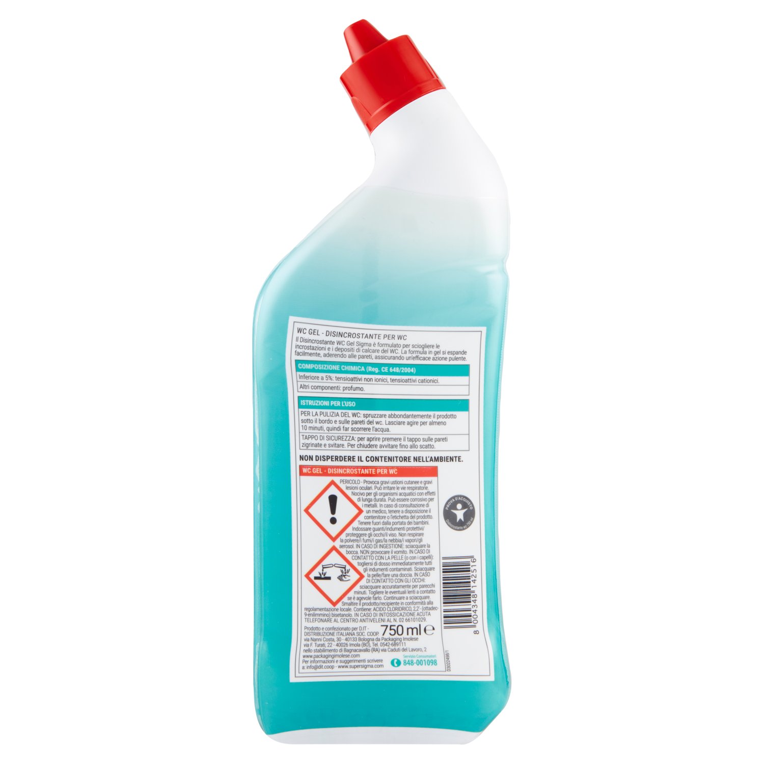 Sigma WC Gel Disincrostante 750 ml - SuperSIGMA