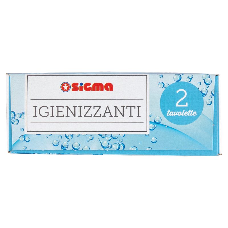 Sigma WC Candeggina & Bicarbonato Igienizzanti 2 x 40 g