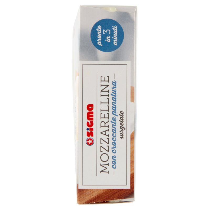 Sigma Mozzarelline con croccante panatura surgelate 200 g