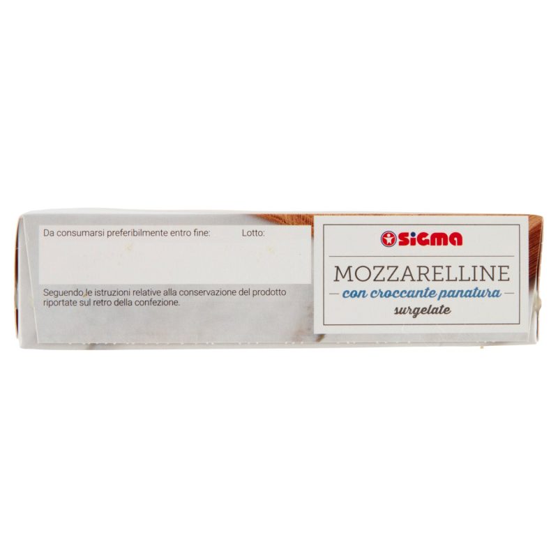 Sigma Mozzarelline con croccante panatura surgelate 200 g