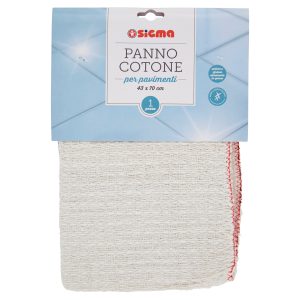Sigma Panno Cotone per pavimenti 43×70 cm 1 pz