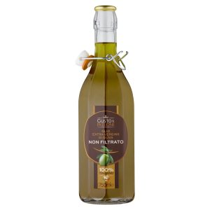Gusto & Passione Olio Extra Vergine di Oliva Non Filtrato 100% Italiano 750 ml