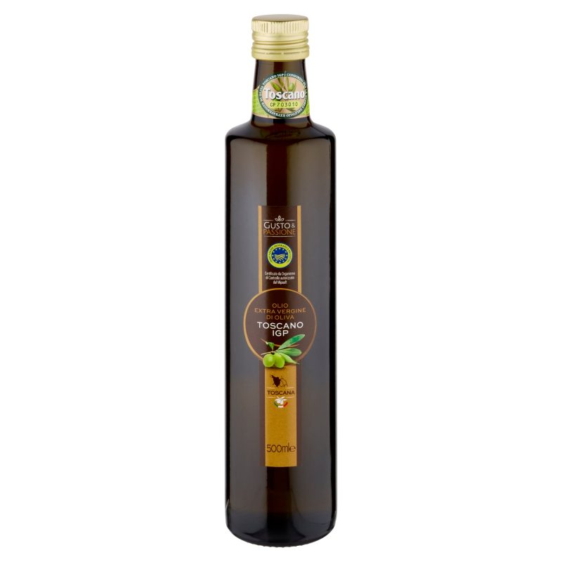 Gusto & Passione Olio Extra Vergine di Oliva Toscano IGP 500 ml