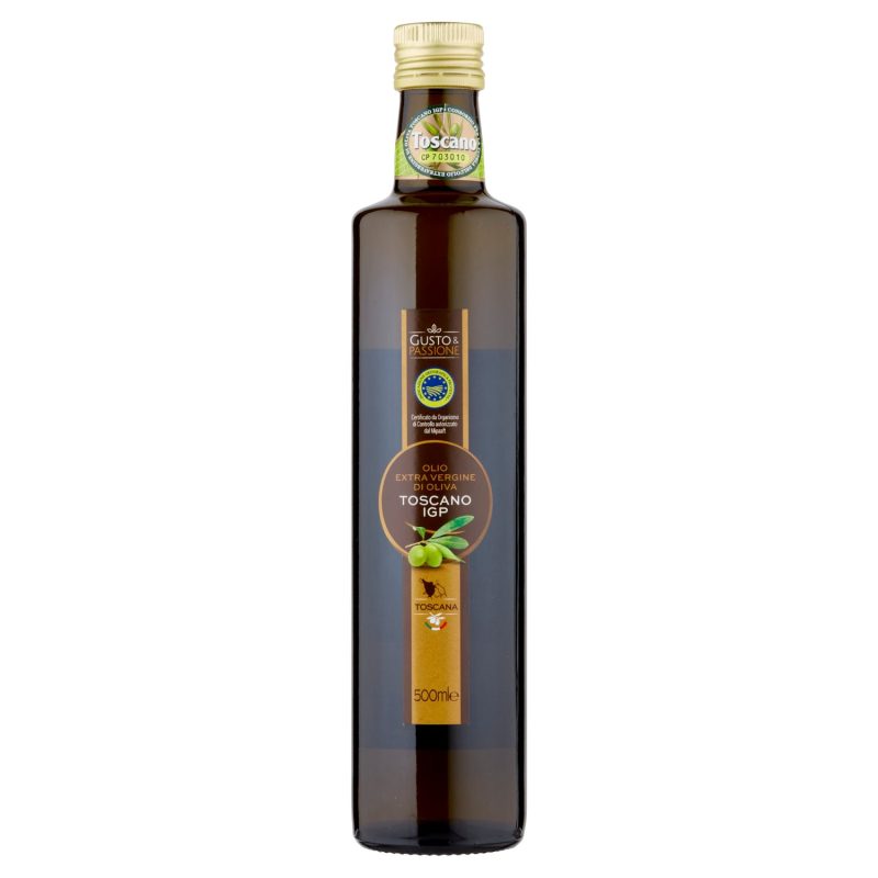 Gusto & Passione Olio Extra Vergine di Oliva Toscano IGP 500 ml