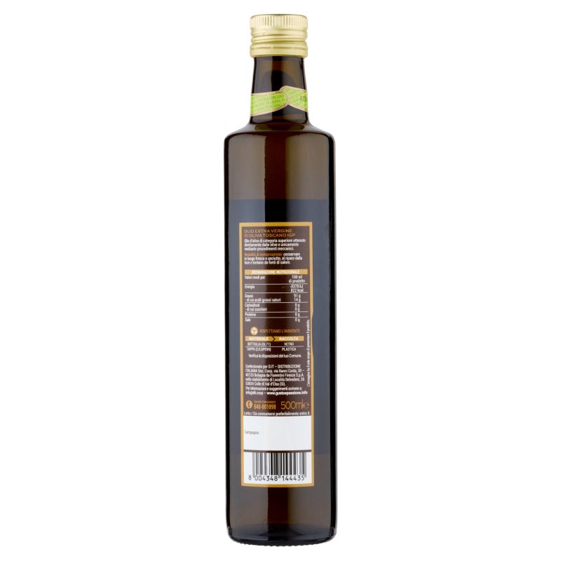 Gusto & Passione Olio Extra Vergine di Oliva Toscano IGP 500 ml