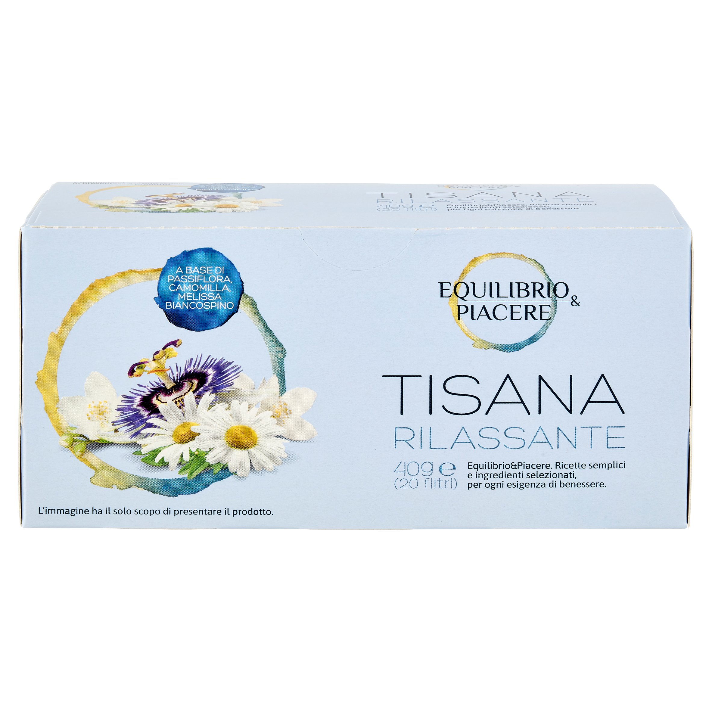Equilibrio & Piacere Tisana Rilassante 20 filtri 40 g - SuperSIGMA