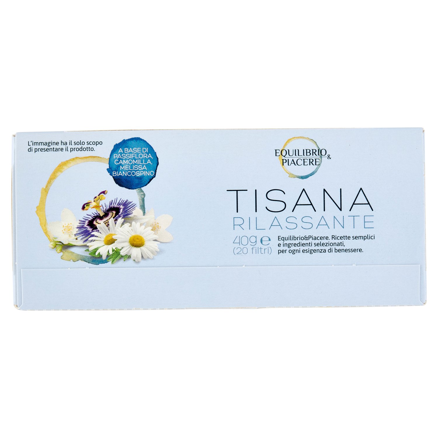 Equilibrio & Piacere Tisana Rilassante 20 filtri 40 g - SuperSIGMA