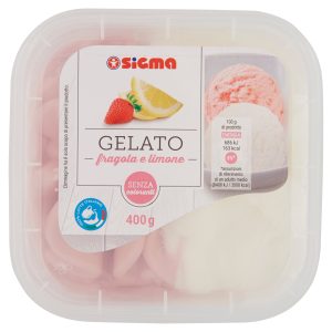 Sigma Gelato fragola e limone 400 g