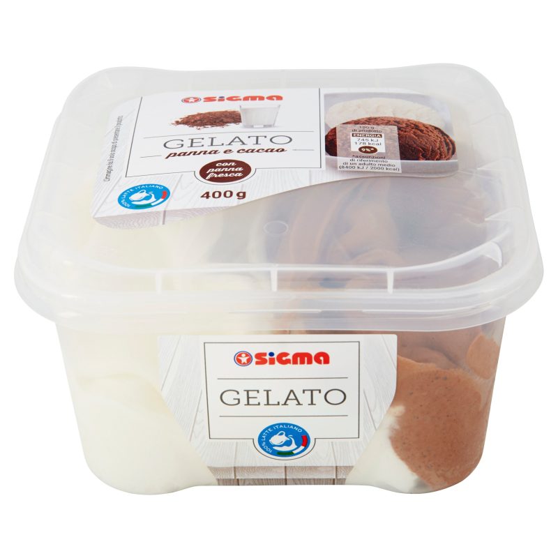 Sigma Gelato panna e cacao 400 g