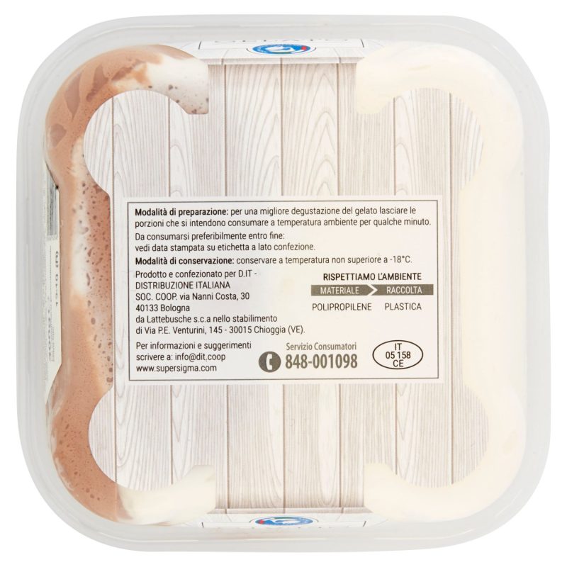 Sigma Gelato panna e cacao 400 g
