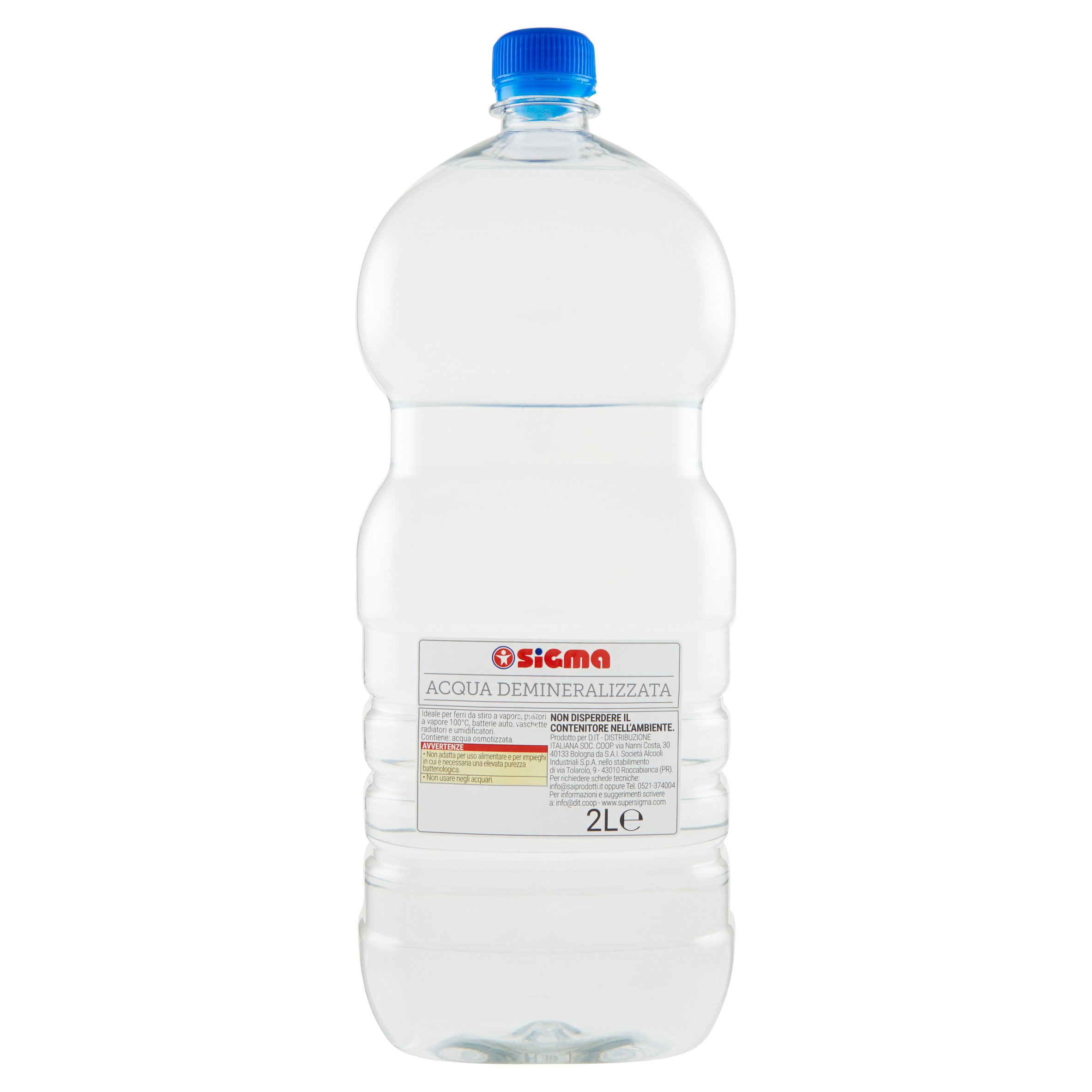 Acqua demineralizzata SAI 2 L