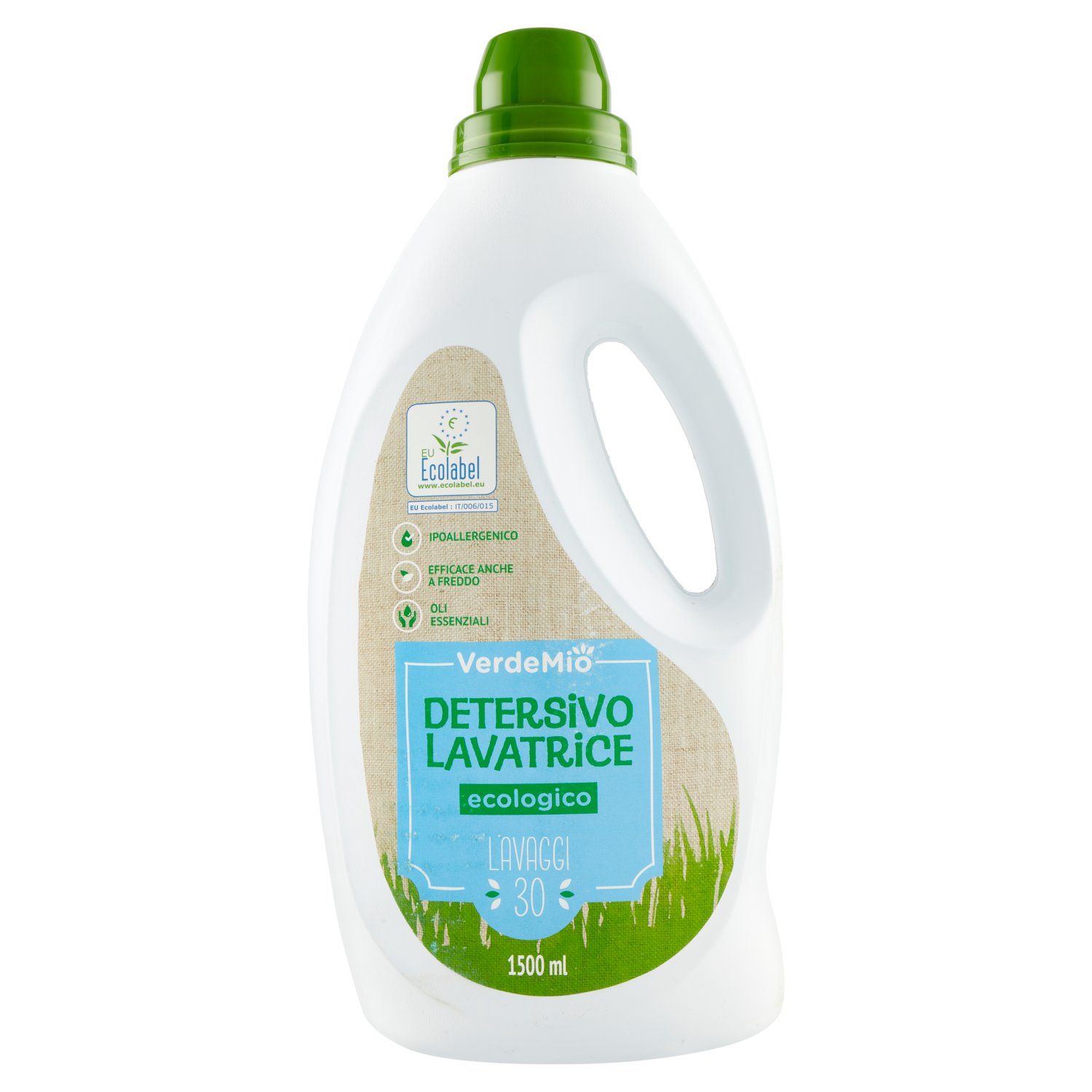 VerdeMio Detersivo Lavatrice ecologico 1500 ml - SuperSIGMA