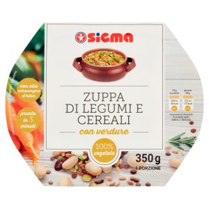 Sigma Zuppa di Legumi e Cereali con verdure 350 g