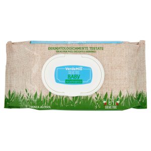 VerdeMio Salviettine Baby ecologico 64 pz
