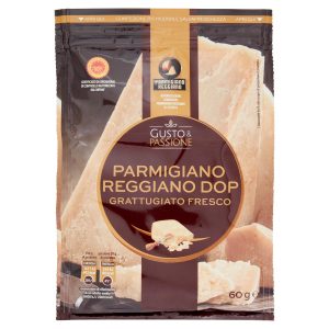 Gusto & Passione Parmigiano Reggiano DOP Grattugiato Fresco 60 g