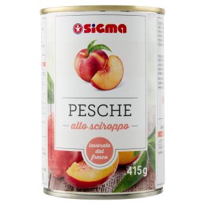 Sigma Pesche allo sciroppo 415 g