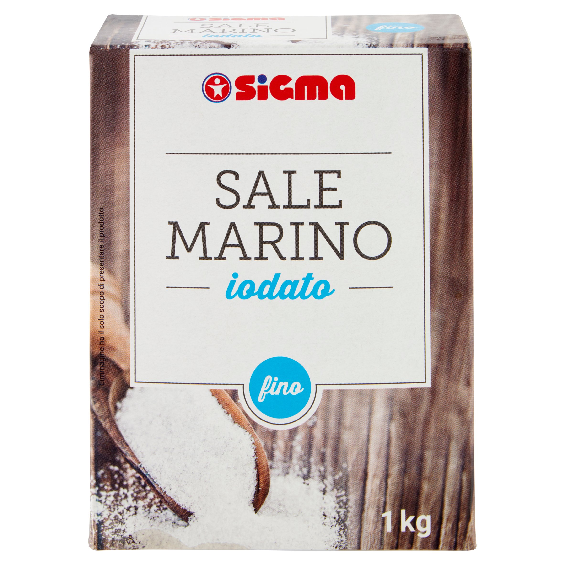 Sigma Sale Marino iodato fino 1 kg - SuperSIGMA